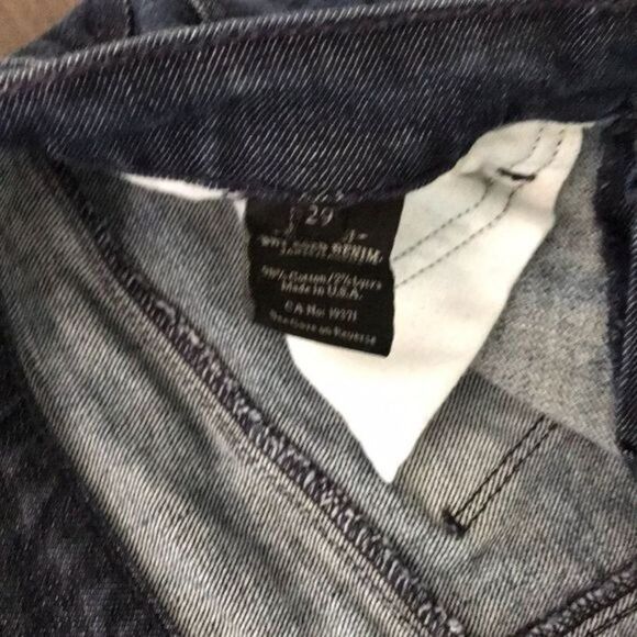 James Jeans Size 29 Classic Denim Jean Mini Skirt Medium - Picture 4 of 5